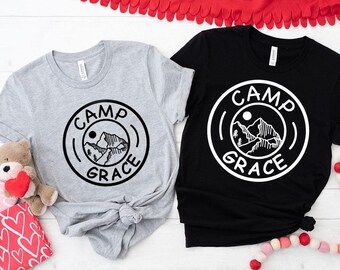 Camping Shirt, Custom Camp Shirt, Gift For Campers, Camp Squad Shirt, Adventure Lover Shirt, Camping Buddie Shirt, Friend Camping Shirt