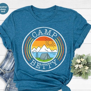 Custom Camp Shirt, Camp Gifts, Custom T-shirt, Custom Shirt, Custom Camp Shirt, Camp Crew Shirt, Camp Custom Shirt, Camping Family Shirt