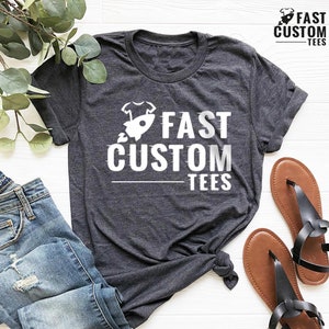 Custom Text Shirt, Custom Shirts, Custom T-shirt, Custom Unisex Shirts, Personalized T-Shirt, Personalized Shirt, Custom Logo T-Shirts