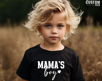 Mama's Boy Shirt, Mom of Boys Tee, Gift For Mom, Mama's Boy Matching Tee, Mothers Day Tee, Mommy and Me Tee, Mothers Day Gift,  Mama Boy Tee