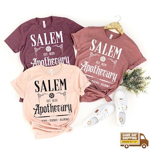 Salem T-Shirt, Halloween Tshirt, Witch Sisters Shirt, Salem Witch Shirt, Whitch Clothing, Funny Halloween Shirt