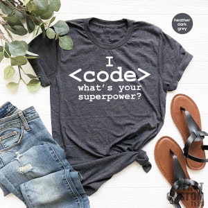 Coder Shirt, Programmers TShirt, Coding T Shirt, Gift For Coder, Computer Science Gift, Coding Humor Tee, Programming Shirt, Coder Nerd Tee image 1