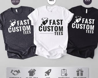 Custom Text Shirts, Custom Shirt, Personalized Shirt, Personalized Event Shirt, Wholesale Business Logo T-Shirt, Special Event T-shirts