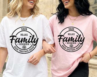 Custom Text Shirt,Custom T-shirt, Custom Unisex Shirts, Personalized T-Shirt, Personalized Shirt, Custom Family Reunion