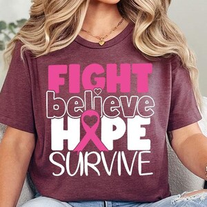 Breast Cancer Shirt, Breast Cancer Motivational Shirt, Cancer Support Shirts, Breast Cancer Awareness Shirt, Cancer Warrior Shirts