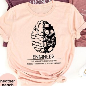 Funny Engineer Shirt, Engineer Definition Tee, Engineer Shirt, Engineering Student Shirt, Engineering Shirts, Brain Tee