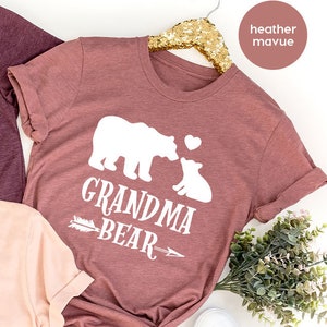 Nana T Shirt, Grandma Bear Shirt, Gift For Grandma, Mothers Day T Shirt, Bear Family Shirt, Grandma Shirt, Gigi Shirt, Grandmother Shirt