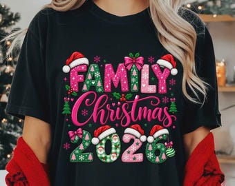 Cute Family Christmas 2026 Ornament Graphic Shirt, Matching Family Christmas Shirts, Cute Holiday Tee, Christmas Gift Shirt for the Family