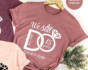 wedding anniversary shirt ideas