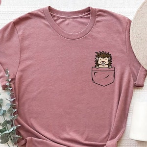 Hedgehog Gifts, Hedgehog Shirt, Pocket Hedgehog Shirt, Hedgehog Toddler, Hedgehog Lover Shirt, Hedgehog Gift, Gifts for Kids, Cute Shirt