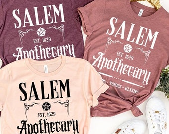 Salem T-Shirt, Halloween Tshirt, Witch Sisters Shirt, Salem Witch Shirt, Whitch Clothing, Funny Halloween Shirt