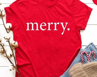 Christmas T Shirt, Merry. Shirt, Merry Christmas Shirt, Christmas Shirt, Family Christmas Tee Gift For Christmas, Holiday Shirt, Winter Tee