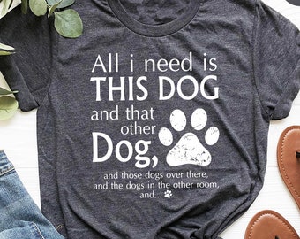 t shirt dog lover