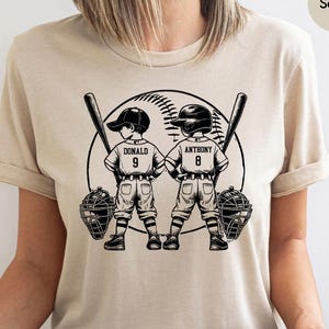 Baseball Player Personalized Baseball Shirts For Family Custom
