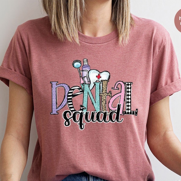 Dental Squad Shirt Etsy
