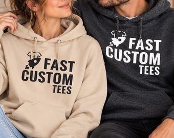 Custom Hoodie, Unisex Custom Toddler for Men, Personalized Women Hoodie, Custom Name Matching, Text Sweatshirt, Personalized Long sleeve