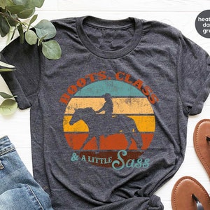 Western T-Shirt, Retro Shirt, Country Shirt, Rodeo Graphic Tees, Southern T Shirt, Cow girl Shirts, Vintage Horse Shirt, Cowboy Girl Shirt