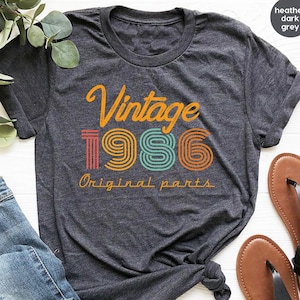 39th Birthday Shirt, Vintage T Shirt, Vintage 1986 Shirt, 39th Birthday Gift for Women, 39th Birthday Shirt Men, Retro Shirt, Vintage Shirts