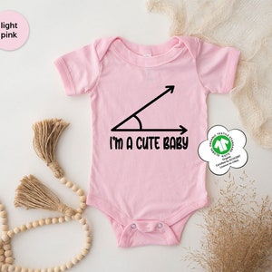 Math Humor Baby Bodysuit, New Baby Outfits, Funny Newborn Baby Onesie®, Gift for New Parents, Teacher Parents Gifts, Baby Shower Gifts image 1