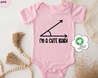 Body de bebé de humor matemático, nuevos trajes de bebé, divertido bebé recién nacido Onesie®, regalo para nuevos padres, regalos de padres maestros, regalos de baby shower