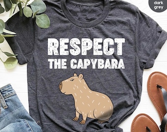 Camisa Capybara vintage, ropa Capybara, camiseta Capybara, sudadera Capybara Crewneck, camisetas gráficas Capybara, regalo para él, regalo para ella