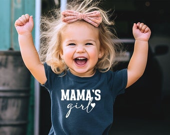 Mama's Girl Shirt, Mother's Day Shirt, Mama's Girl Matching TShirts, New Mom Shirt, Gift For Mom, Mommy and Me Shirt, Mother and Kid Shirt