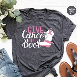 Cancer Shirt, Breast Cancer Shirt, Breast Cancer Gifts, Funny Cancer Shirt, Cancer Support, Breast Cancer Survivor Gift, Cancer Awareness