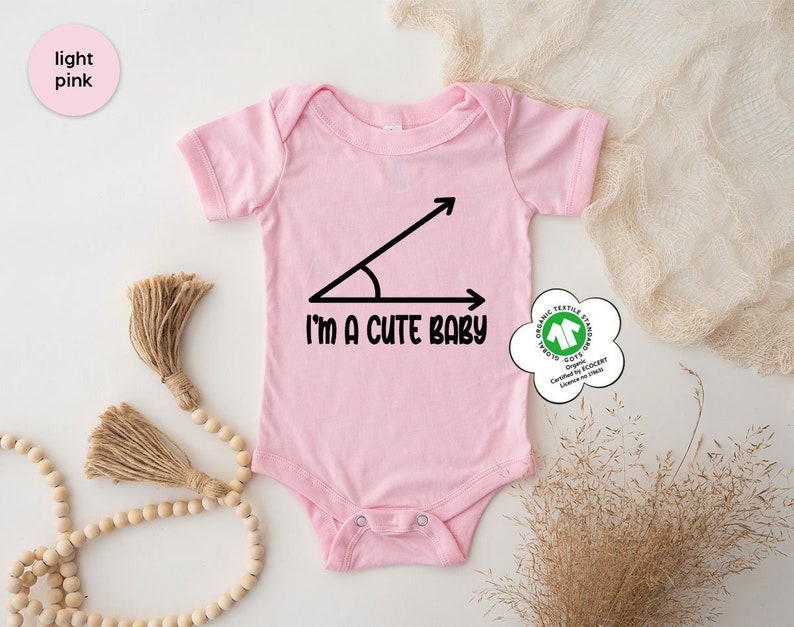 Math Humor Baby Bodysuit, New Baby Outfits, Funny Newborn Baby Onesie®, Gift for New Parents, Teacher Parents Gifts, Baby Shower Gifts image 1