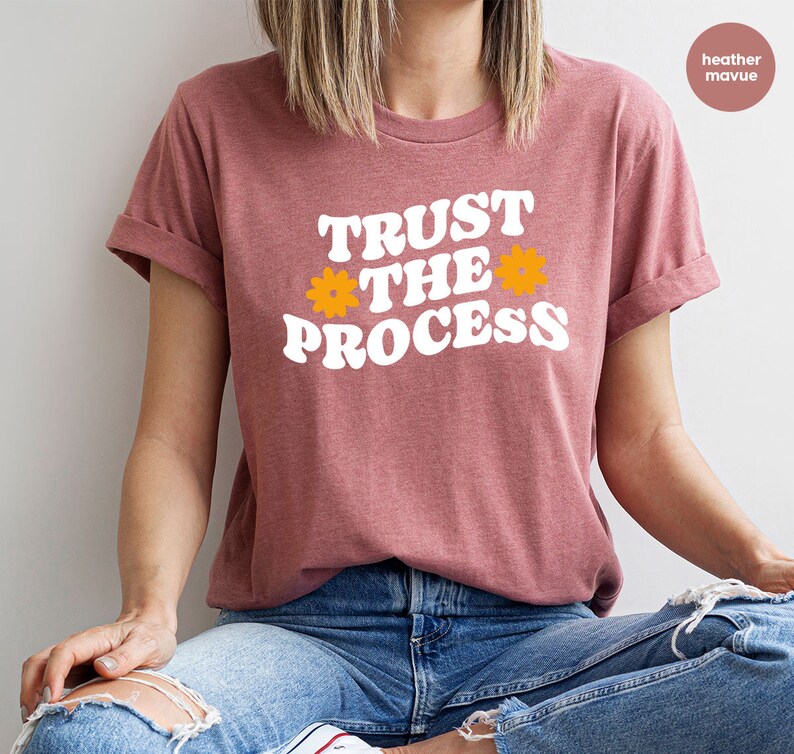 Inspirational Shirt, Motivational Gift, Small Business Shirt, Positive Graphic Tees, Mental Health Shirt, Women Outfit, Gift for Her image 2