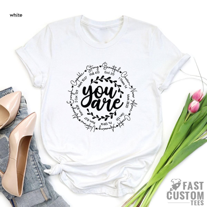 Christian Shirts, Jesus Shirt, Bible Verse Shirt, Inspirational Quotes, Christian Gifts, Religious Shirt, Faith Shirt, Motivational Shirt zdjęcie 5