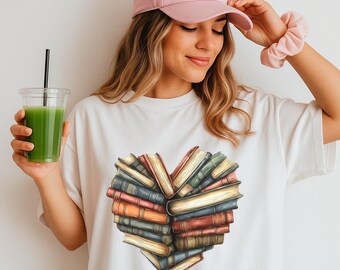 Cute Cozy Reading Shirt, Vintage Literature Graphic Tee for Novel Lovers, Cute Library Inspired Gift, Retro Boo Lover Style