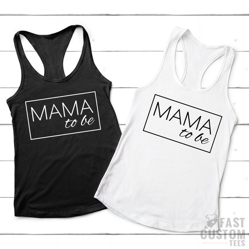 Mama to Be Shirt Baby Announcement Tee Gift for New