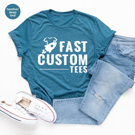 Custom Shirts, Custom Text Shirt, Custom T-shirt, Personalized T-Shirt, Personalized Shirt, Custom Unisex Shirts, Custom Logo T-Shirts