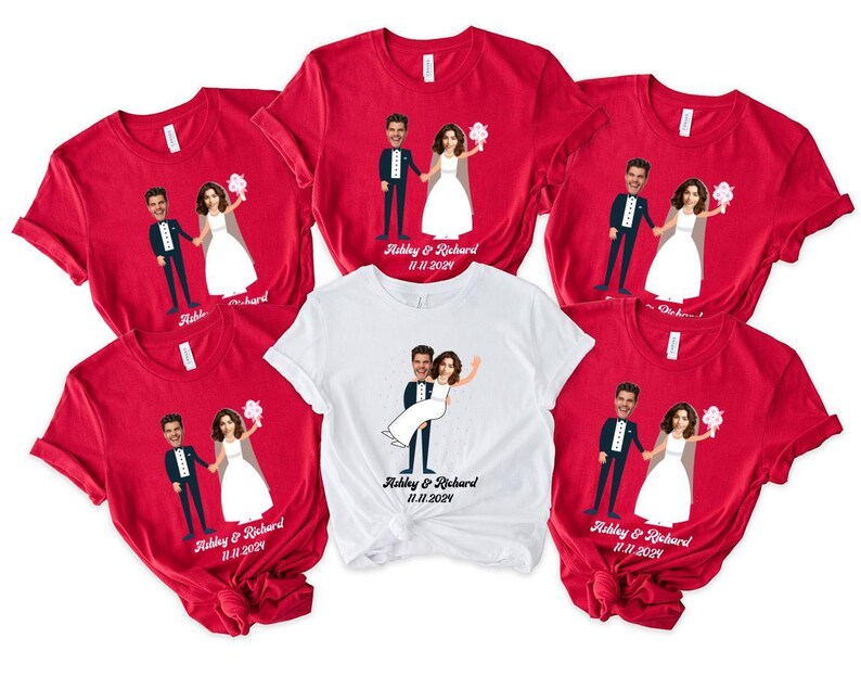 Personalisiertes Braut-Shirt, Personalisiertes Junggesellinnenabschieds-Shirt, Junggesellinnenabschieds-Shirt, Outfit für den Junggesellinnenabschied, Personalisierte Brautgeschenke, Shirt für die Brautparty Bild 5