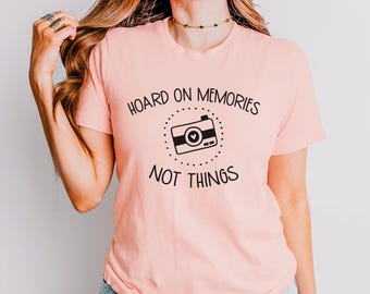 Photography Shirt, Camera Graphic Shirt, Vintage Photographer Tee, Gift for Photo Lover, Shutterbug Apparel, Travel Blogger Outfit