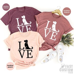 Camiseta para amantes de los perros, Camiseta para mamás de perros, Camiseta para dueñas de perros, Camiseta para dueñas de perros, Regalo para mamás de perros, Camisetas divertidas para perros, Camiseta de mujer con estampado de perro