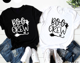 Boo Crew Shirt, Halloween Family Shirt, Family Matching Shirt, Funny Halloween Shirt, Halloween Toddler, Halloween Gift
