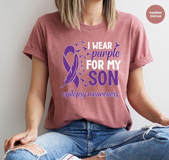I Support Epilepsy Awareness T Shirt I Support Epilepsy Awareness T Shirt