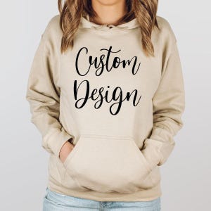 Custom Long-Sleeve Shirt, Unisex Custom Shirts for Men, Custom Name Long Sleeve Shirt, Custom Text Shirt, Personalized Long Sleeve Gifts image 7
