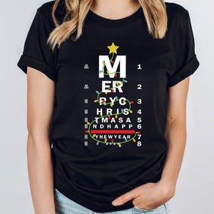 Christmas Optician Tree Shirt, Optometry Christmas Shirt, Optometry Shirt, Funny Optometrists Gifts Shirt, Xmas Optometrist Shirt