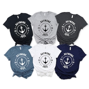 Custom Captain Shirt, Cool Sailing Tshirt, Customized Name Clothing, Boating T-Shirt, Personalized Gifts, Funny Shirts for Men, Gift for Him