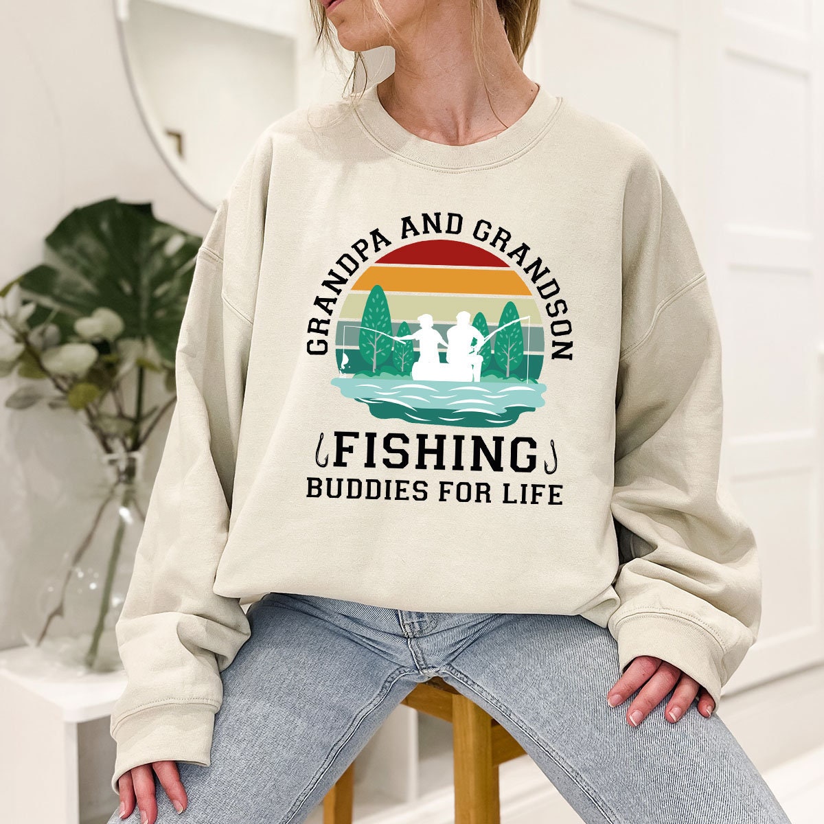 Grandpa and Grandson Fishing Buddies for Life Shirt, Funny Fishing