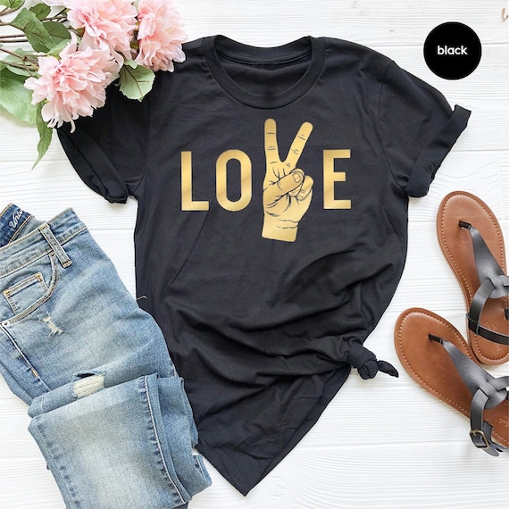 Ruth Bader Ginsburg Peace Love Rbg Peace Sign Vintage T-Shirt Ruth Bader Ginsburg Peace Love Rbg Peace Sign Vintage T-Shirt