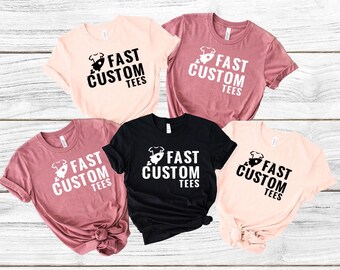 Custom Shirt, Custom Shirts, Custom T-shirt, Personalized T shirt, Custom Name Shirt, Custom Text Tee, Personalized Gifts, Custom Lettering