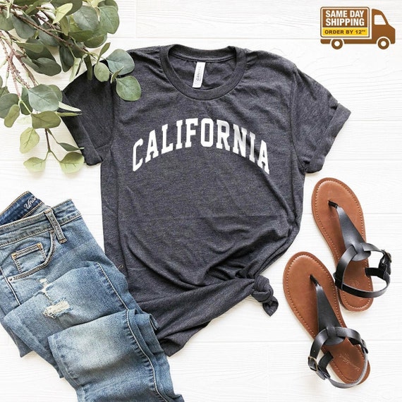 California Shirt, West Cost Tee, California Tee, California Tshirt, Cali Girl Shirt, Trendy California Shirt, California State