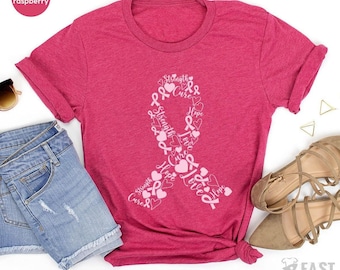 Cancer T Shirt, Cancer Warrior T-Shirt, Breast Cancer Shirt, Stronger Than Cancer, Cancer Survivor T-Shirt, Cancer Tee, Cancer Awareness Tee