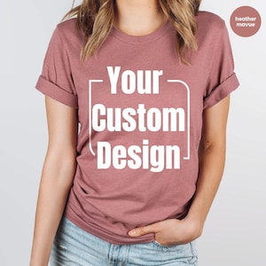 Custom Logo Design Shirt, Bulk Personalized Shirt, Wholesale Business Logo T-Shirt, Customized Company Logo Gifts, Brand Logo Vneck Tshirt image 8