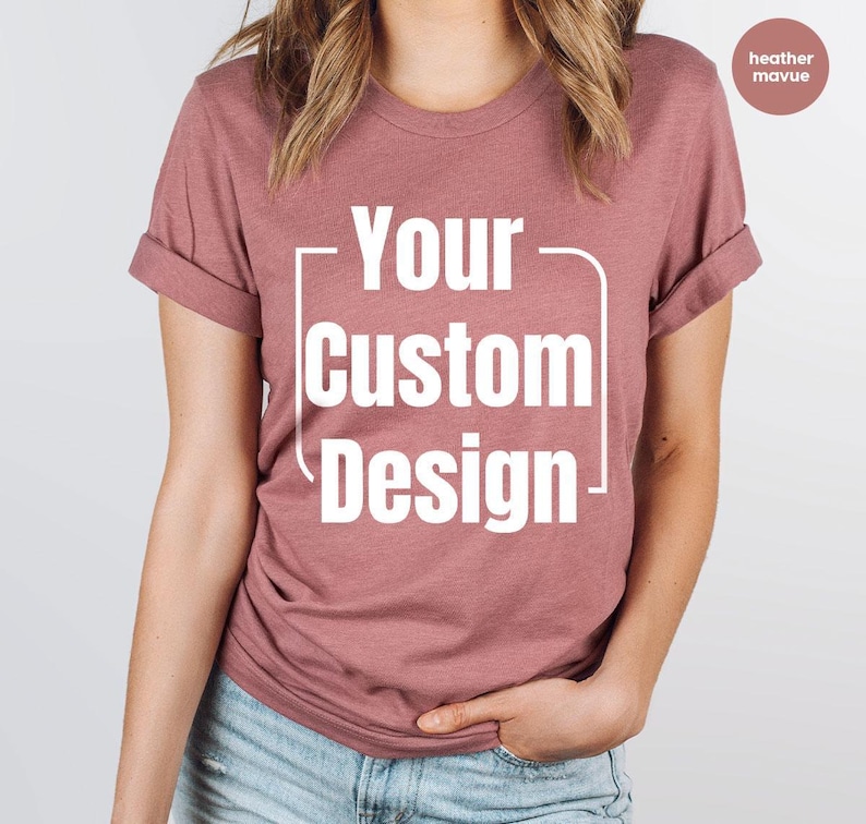Custom Logo Design Shirt, Bulk Personalized Shirt, Wholesale Business Logo T-Shirt, Customized Company Logo Gifts, Brand Logo Vneck Tshirt image 8