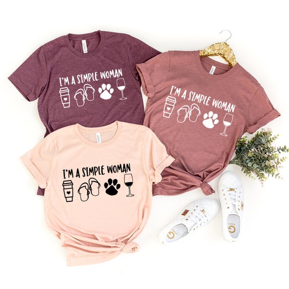 I'm A Simple Woman Sunshine Turtles Wine Flip Flop T-Shirt I'm A Simple Woman Sunshine Turtles Wine Flip Flop T-Shirt