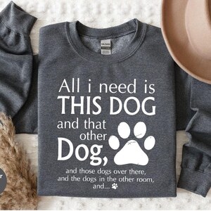 Dog Mom Sweatshirts, Dog Mama Sweatshirt, Fur Mama Sweatshirt, Dog Lovers Gift, Pet Lover Sweatshirt, Dog Mom Gift, Dog Lover Sweatshirt image 3